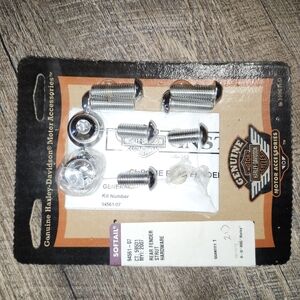 Harley-Davidson Silver Rear Fender Hardware Kit